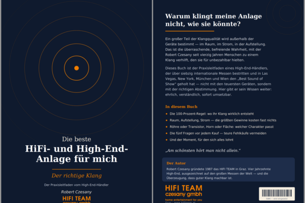 Unser Buch ist da: „Die beste HiFi-Anlage für mich“