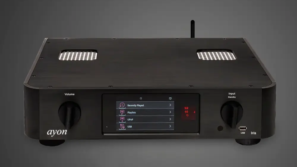 Ayon IRIS Signature Röhren-Netzwerkplayer mit Preamp